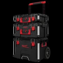 Hot Milwaukee Packout™ 3-delt sæt med trolley og to modulsystem bokse
