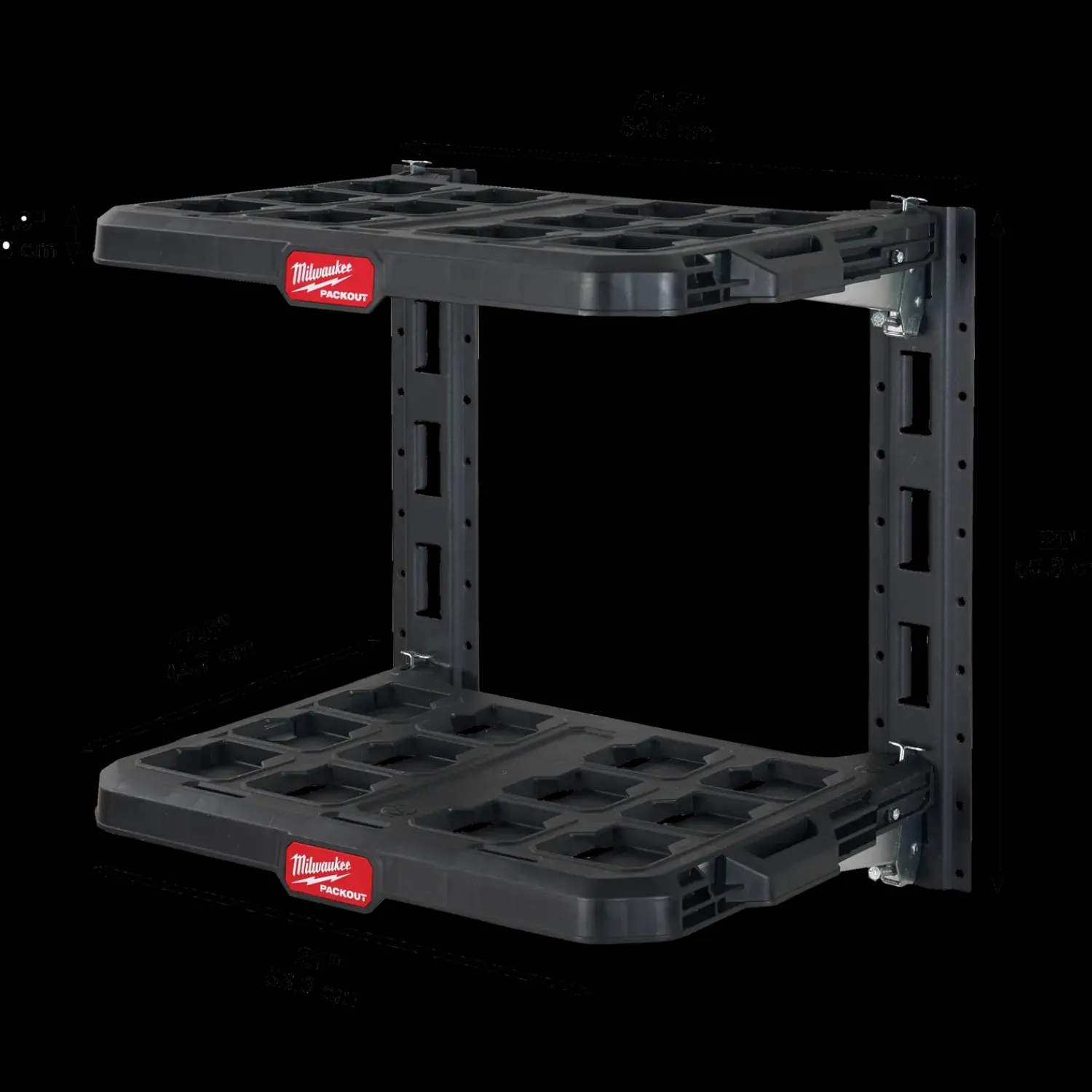 Milwaukee Arbejdsborde Og Reoler^Packout™ hyldesystem kit