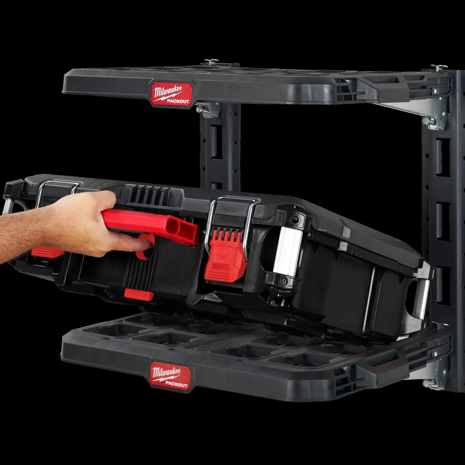 Milwaukee Arbejdsborde Og Reoler^Packout™ hyldesystem kit