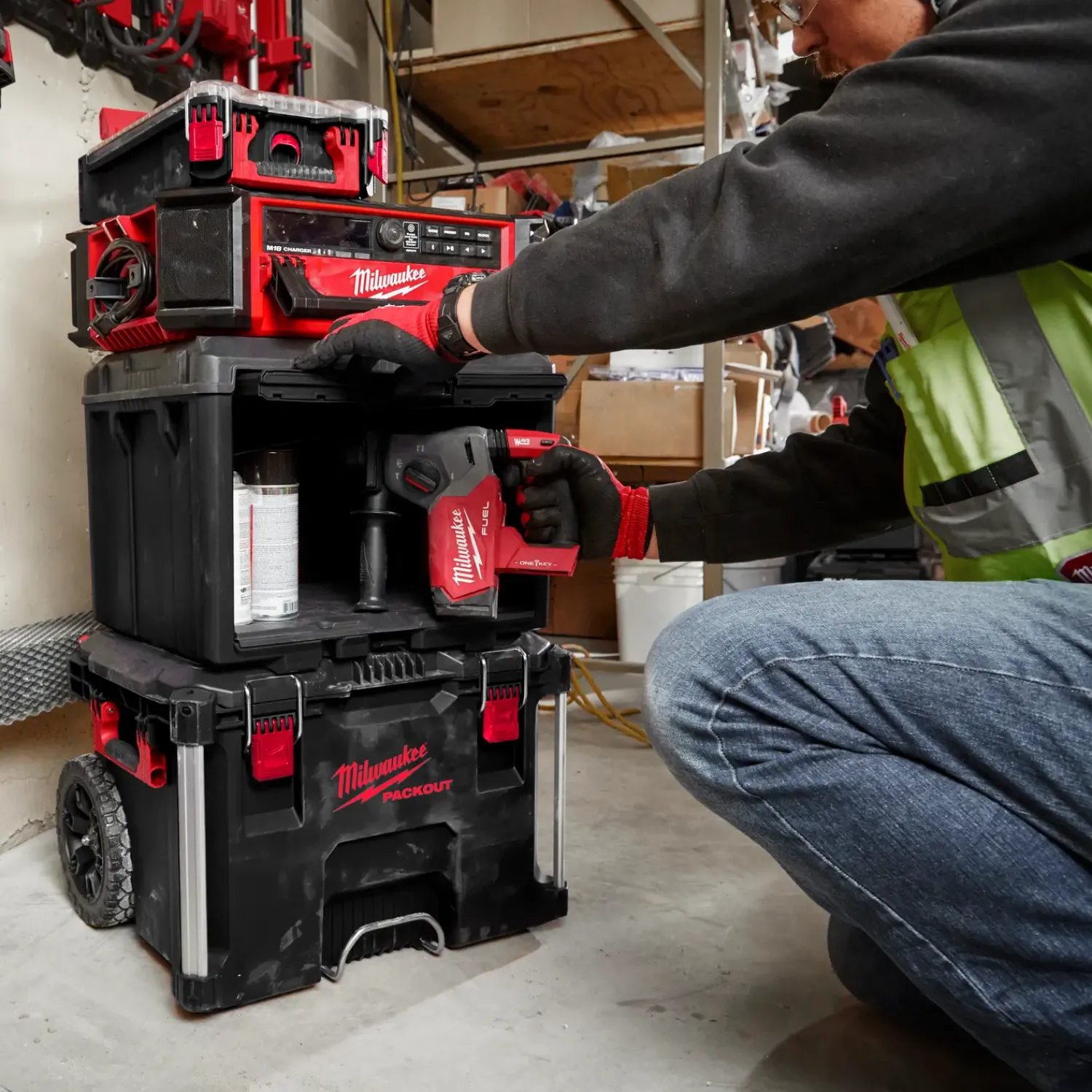 Outlet Milwaukee Packout™ jalousiskab