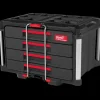 Milwaukee Diverse Reservedele^packout kuffert 4 skuffer
