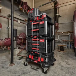 Milwaukee Diverse Reservedele^packout kuffert med 3 skuffer