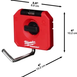Milwaukee Værktøjskasser Og -Tasker^packout lille lige enkelt krog