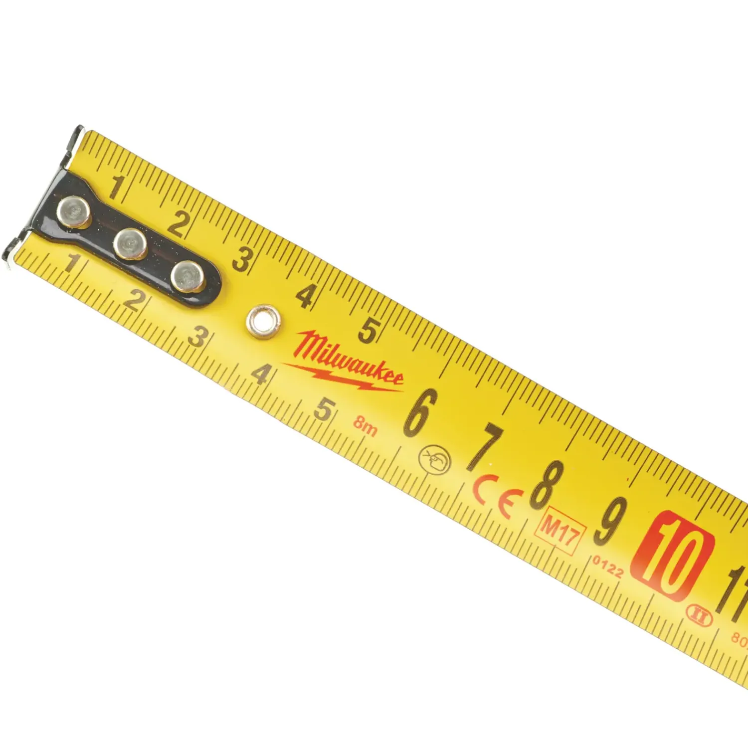 New Milwaukee S8/25 mm slimline målebånd 8 m