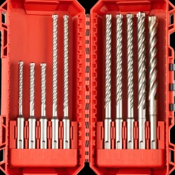 Clearance Milwaukee SDS-Plus MX4 borsæt - 4 skær - 10 bor