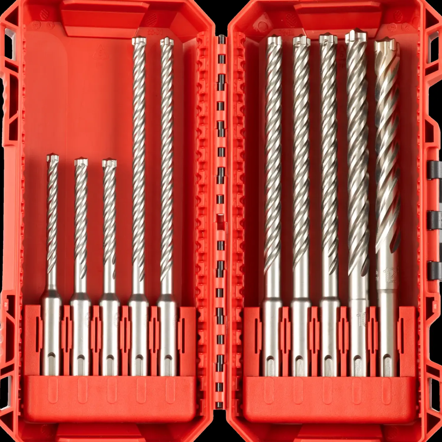 Clearance Milwaukee SDS-Plus MX4 borsæt - 4 skær - 10 bor