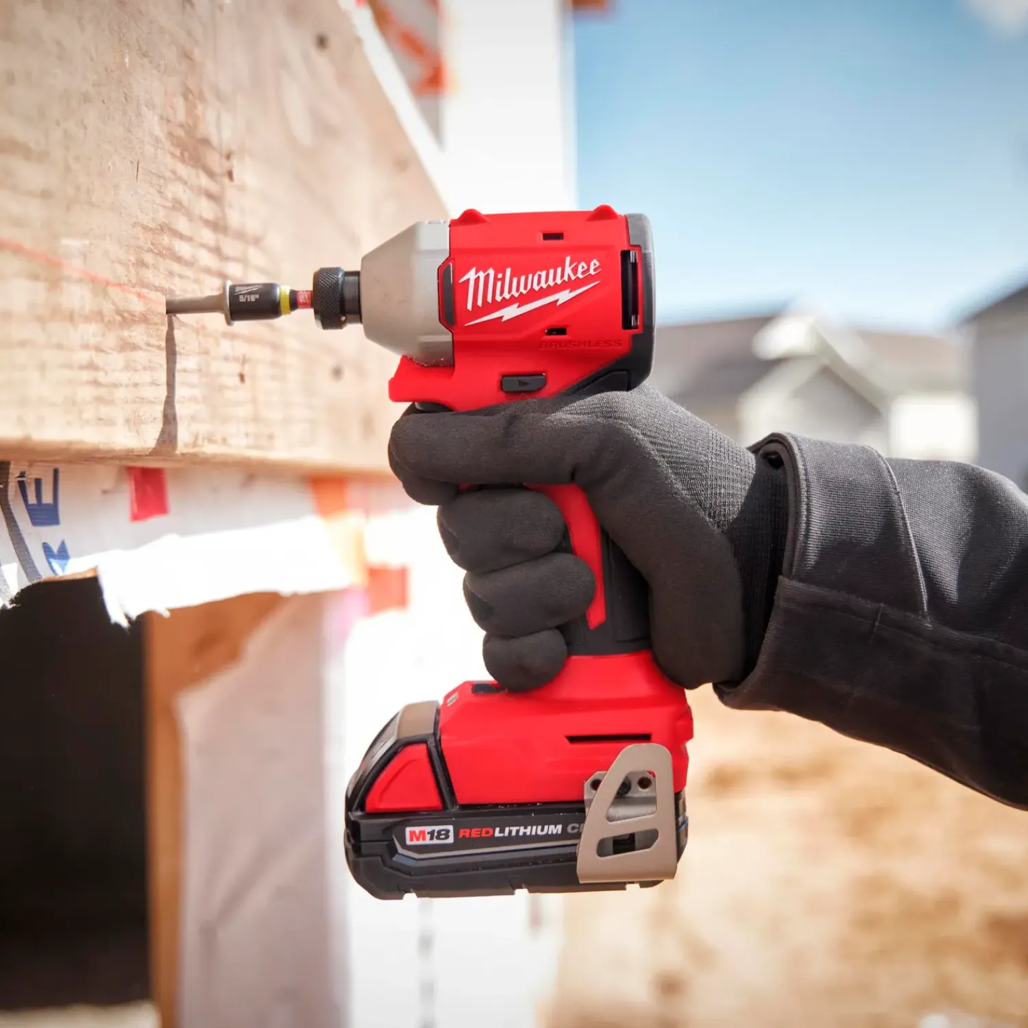 Milwaukee Bore- Og Skruemaskiner^Slagboremaskine kulfri M18 BLIDR-0X