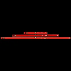 Milwaukee Måleværktøj Og Opmærkning^slim vaterpas sæt med 3 stk 60 - 120 - 200 cm