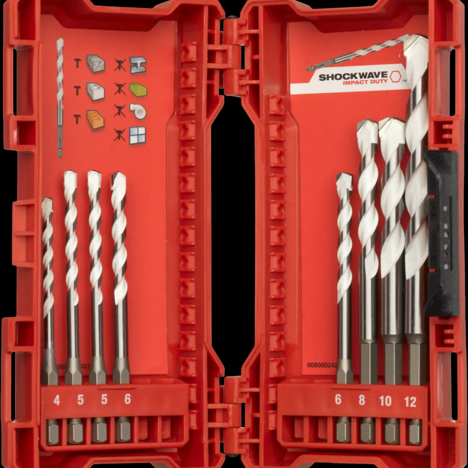 Milwaukee universalbor sæt 8P