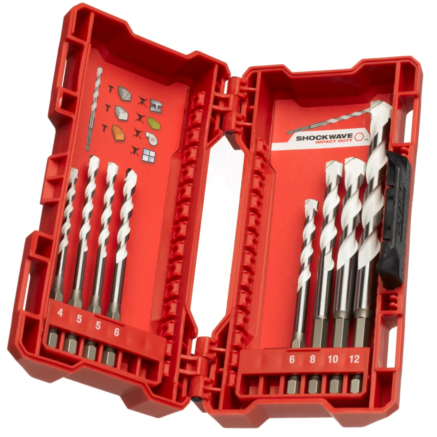 Milwaukee universalbor sæt 8P