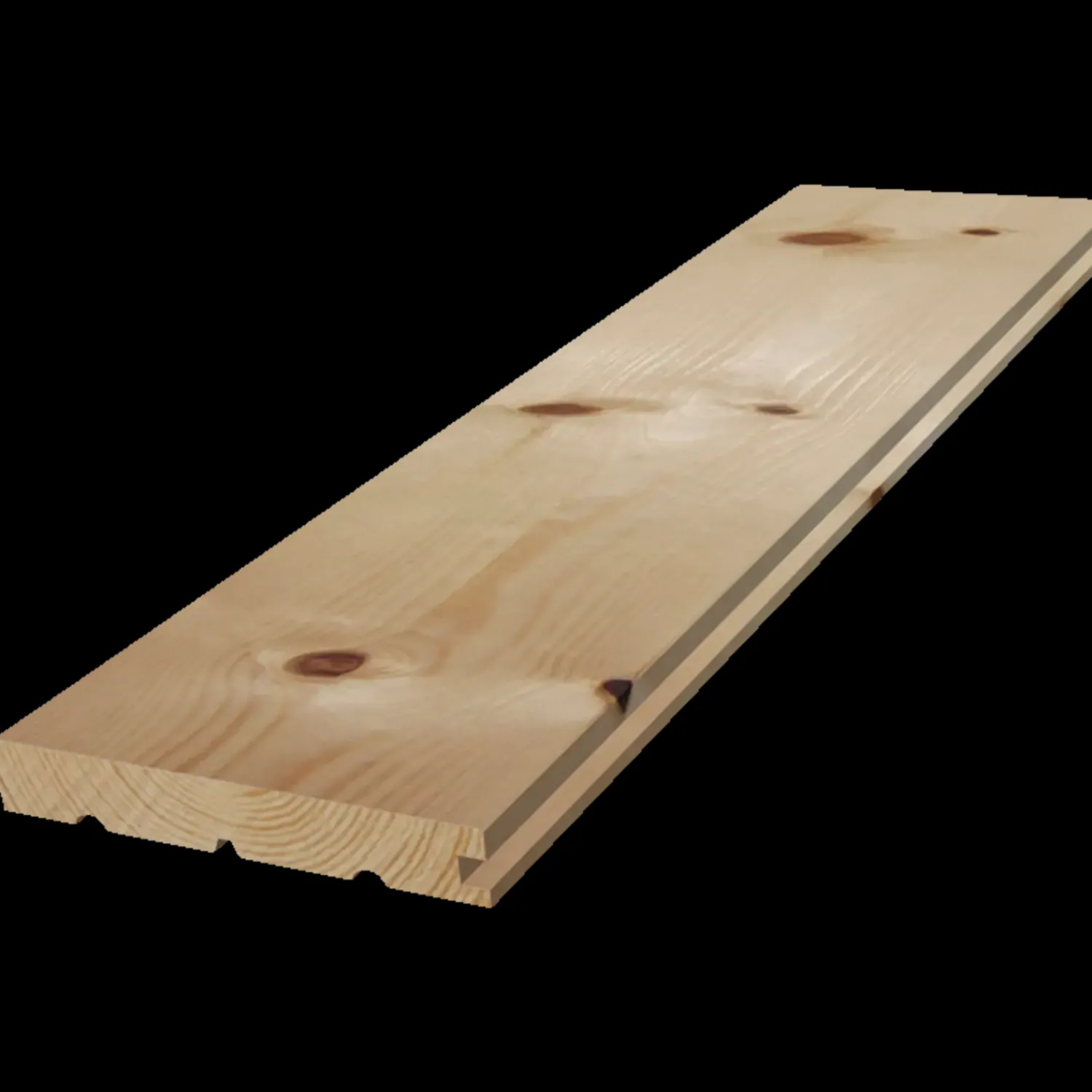 Trægulve^Moelven massiv fyrretræsgulv ubehandlet 30x135 mm