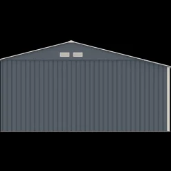 Hot Mogens redskabsskur med dobbeltdør og halvtag, 12,95 m²