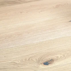 Moland Trægulve^Morello Living parketgulv i eg børstet hvid