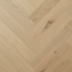 Moland Trægulve^Super Brisbane venstre-stav sildebens-parketgulv i eg