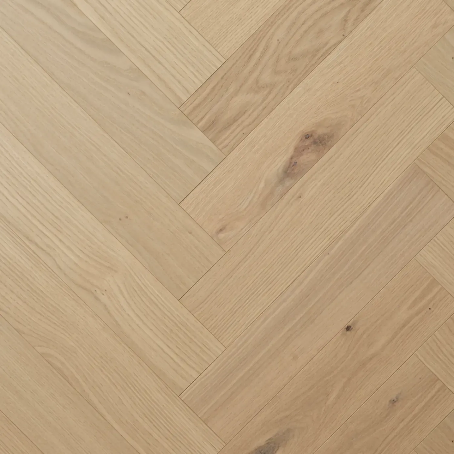 Moland Trægulve^Super Brisbane venstre-stav sildebens-parketgulv i eg