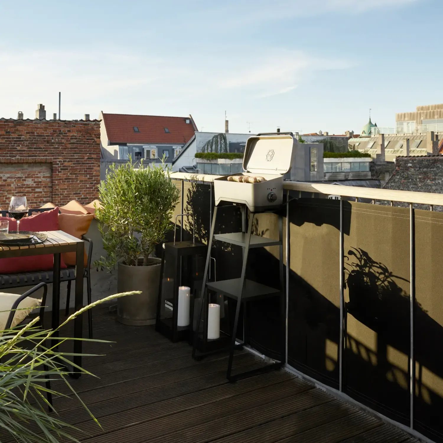 Morsø Grillborde^Balcone Scale stand sort