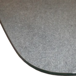 Online Morsø glasgulvplade cirkel med lige bagkant 60/100 x 90 cm