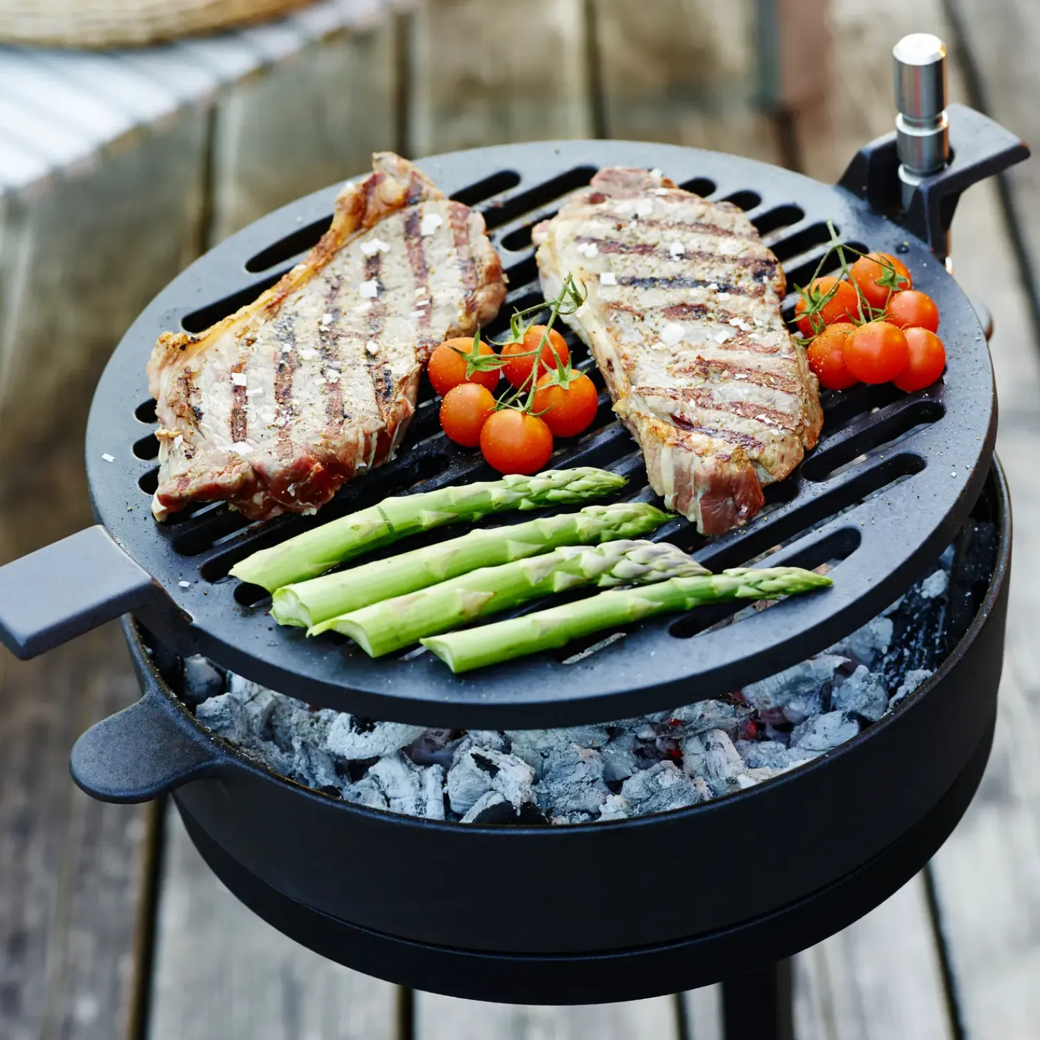 Hot Morsø grill '71 til brænde og kul