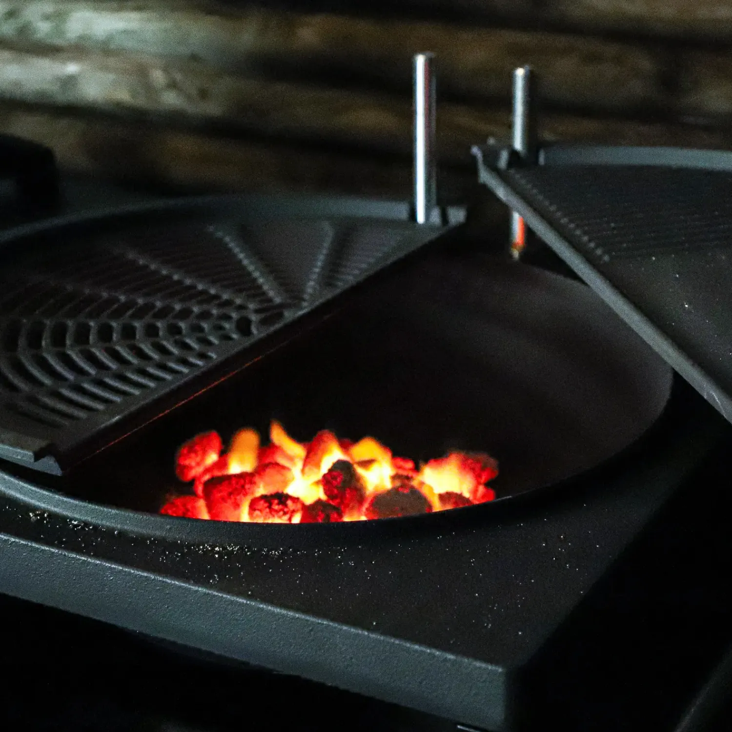 Morsø Kulgrill^Grill '17 til kul, briketter og brænde