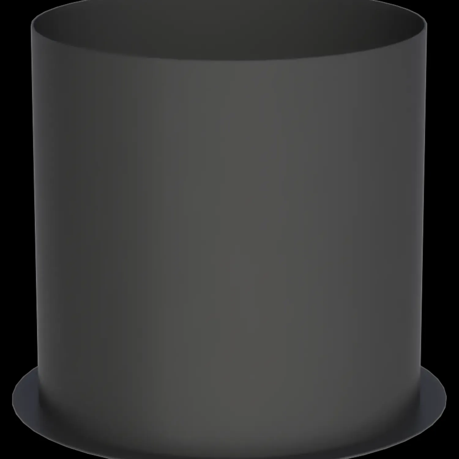 Morsø Skorstene Og Tilbehør^lige muffe Ø120 sort 150 mm. langt