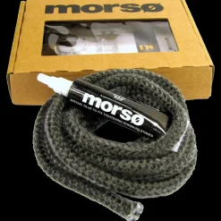 Morsø Reservedele Til Brændeovne^pakningssæt til låge inkl. lim