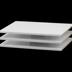 Køkkenskabe^Multi-Living hyldepakke 40 cm 3 stk hvid