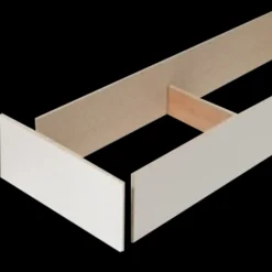 Multi-Living Køkkenskabe^sokkelsæt hvid 120 cm m/1 endesokkel