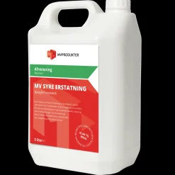 Dame Kalk, Syre Og Sprit^MV Produkter, syre erstatning vandbaseret 5 L