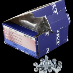 Best NKT Fasteners NKT S.bolt stålbolte m/møtrik M5 x12 mm elforzinket 10 stk