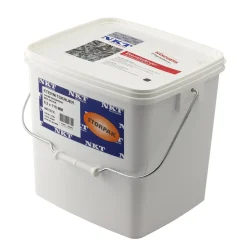 NKT Fasteners Facadeskruer^NKT SK eternitskruer u/skive 6,2x110 mm varmforzinket 100 stk