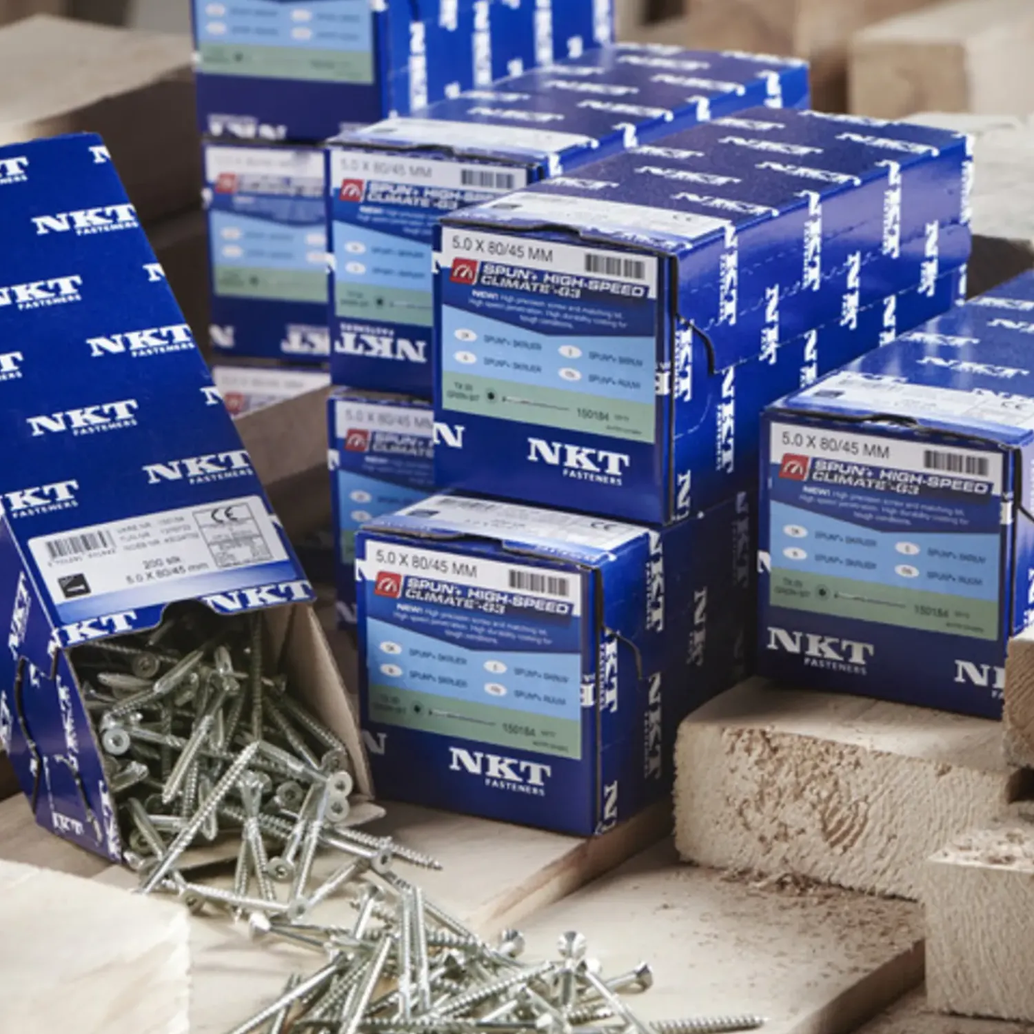 Sale NKT Fasteners NKT Spun+ Climate-G3 universalskrue 4,0x50/35 UH TX20 200 stk