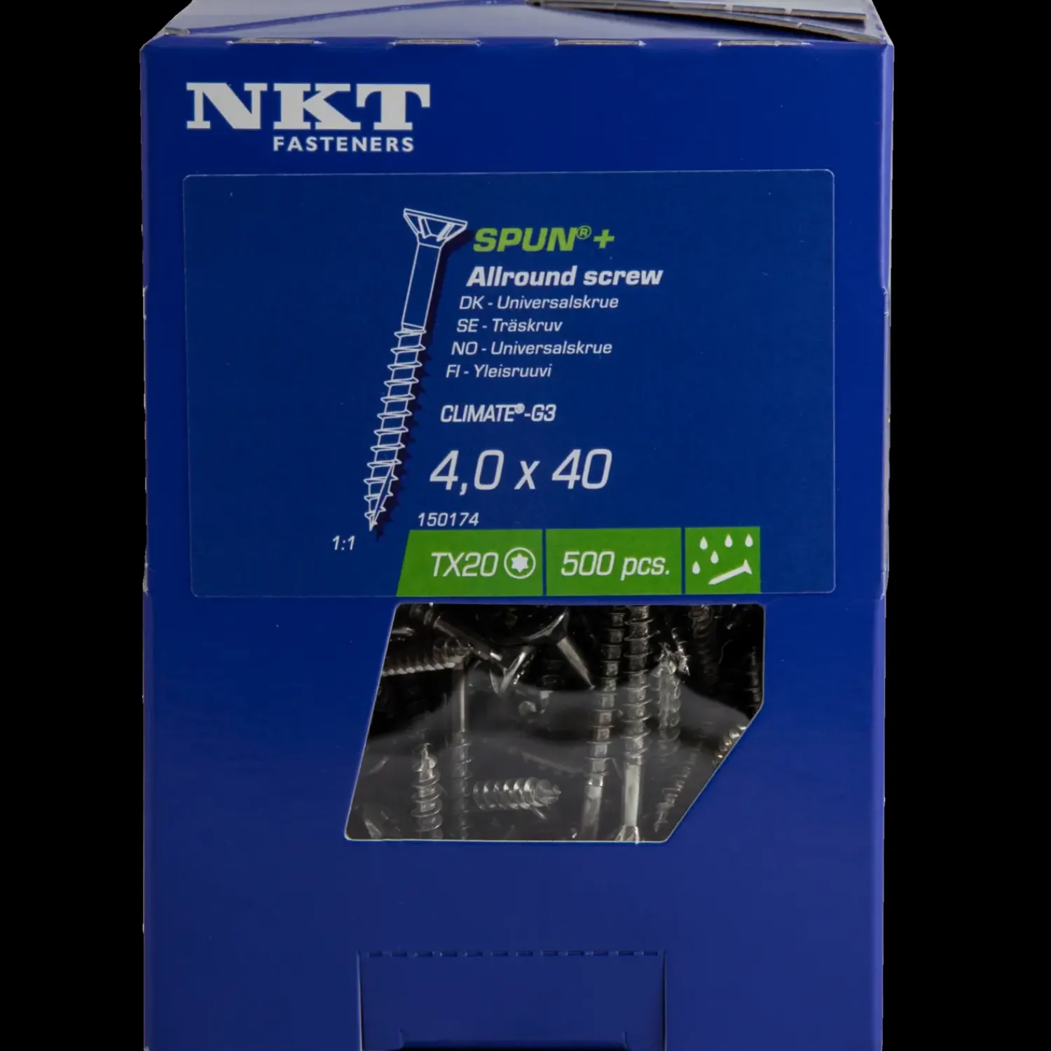 Sale NKT Fasteners NKT Spun+ Climate-G3 universalskrue 4,0x50/35 UH TX20 200 stk