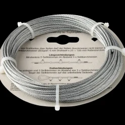 Hot NKT Fasteners NKT stålwire 2 mm x 10 m elforz.