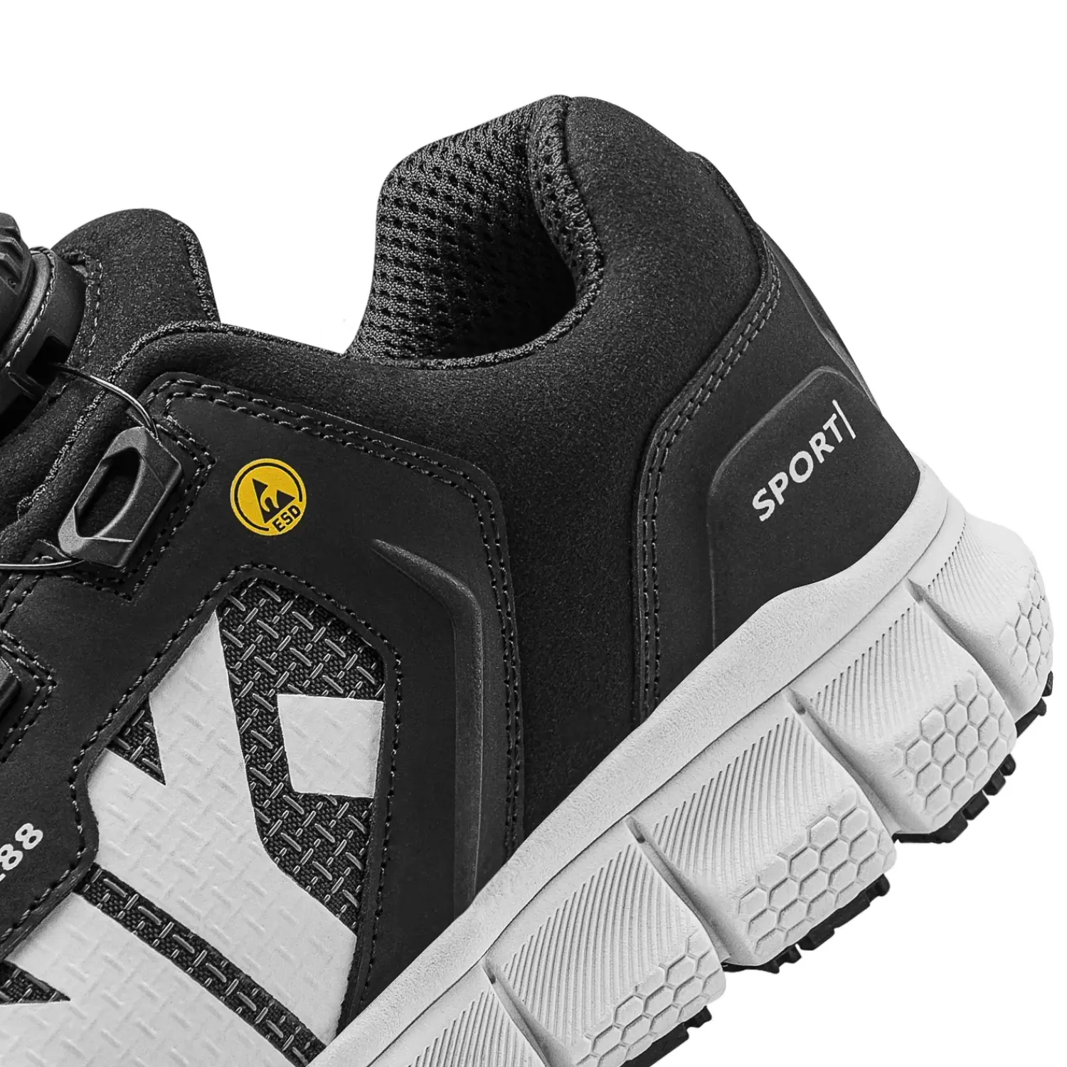 Sikkerhedssko^Noknok sikkerhedssko sport88 sort str. 45