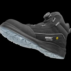 Noknok sikkerhedsstøvlet sort str. 45