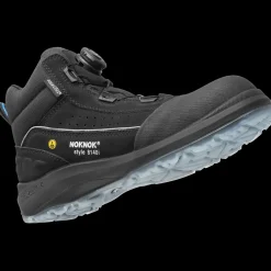 Noknok sikkerhedsstøvlet sort str. 45