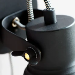 Outlet Nordlux Adrian væglampe sort E27