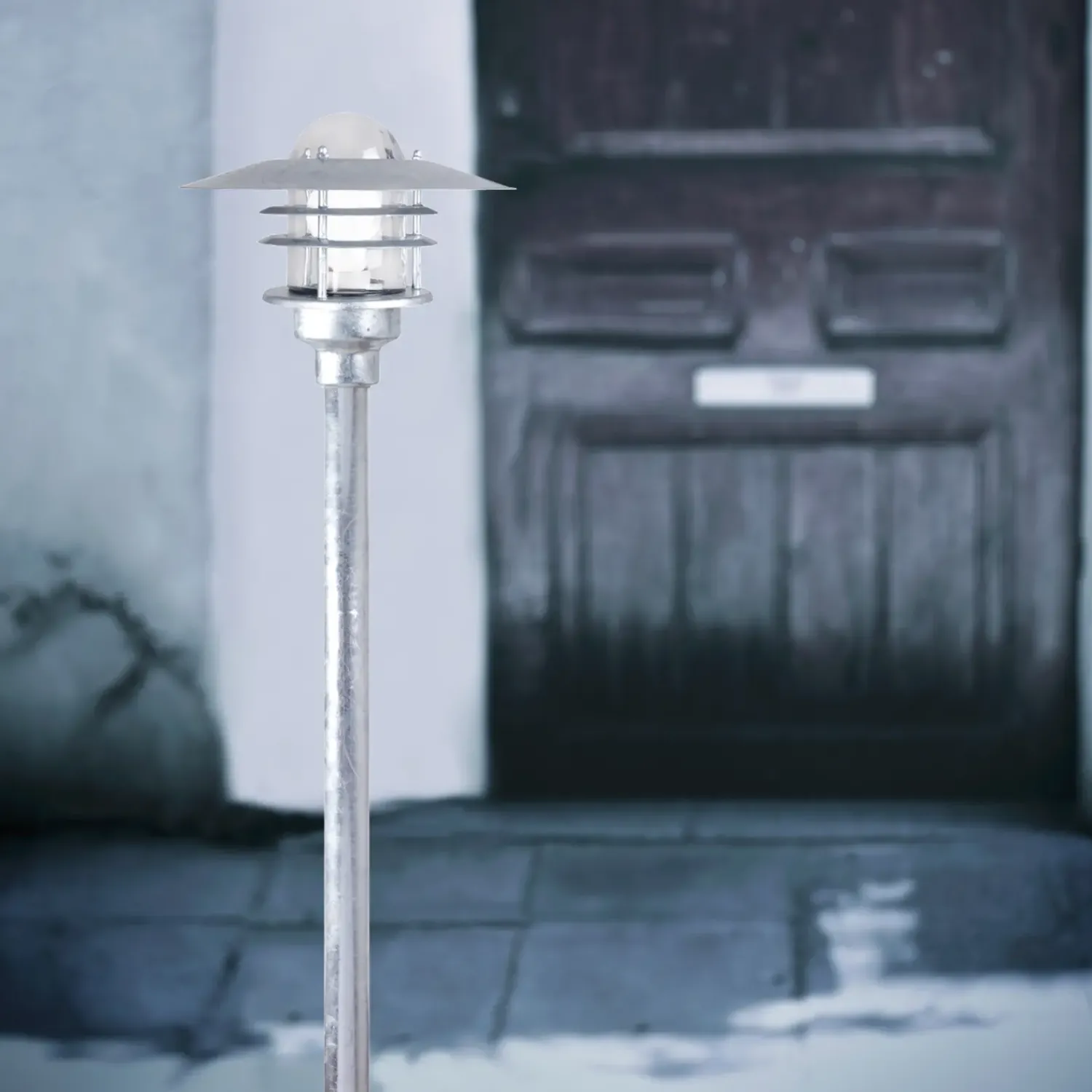 Discount Nordlux Agger havelampe galvaniseret