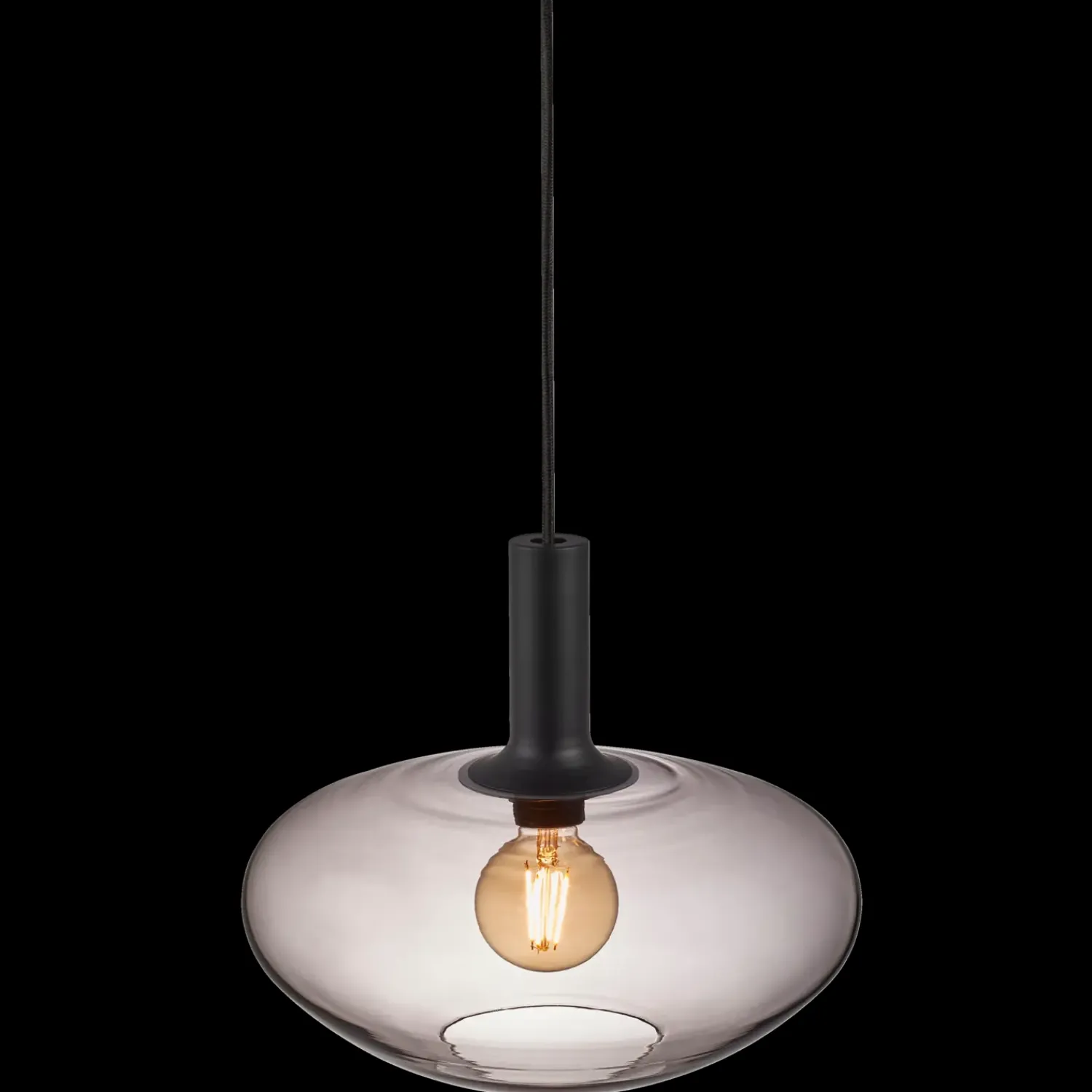 Clearance Nordlux Alton 35 pendel røgfarvet E27