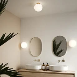 Loftlamper^Nordlux Alton plafond opalhvid