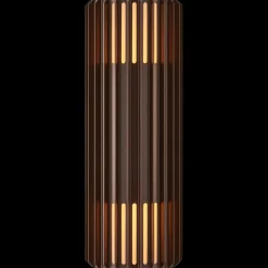 Udendørs Væglamper^Nordlux Aludra dobbelt udendørs  Seaside metallisk brun