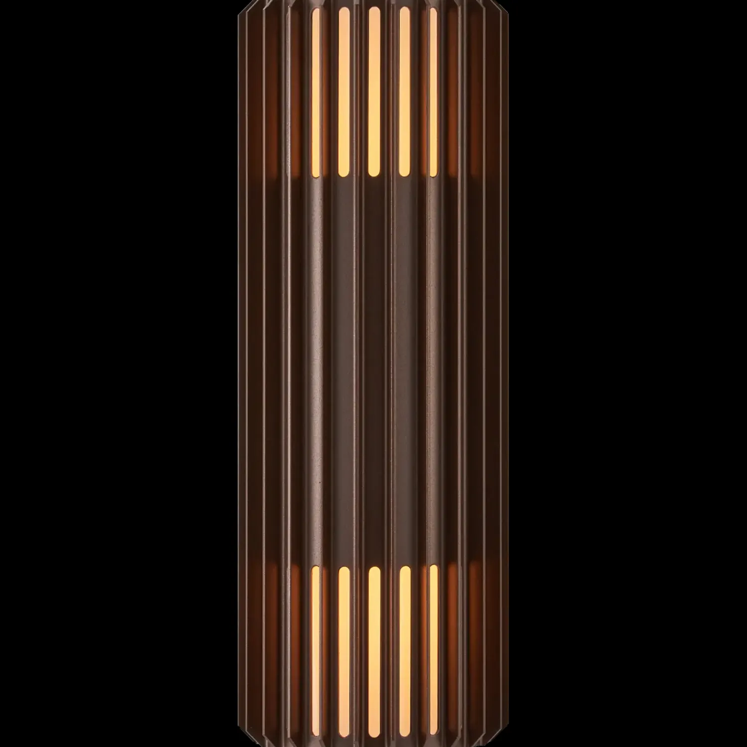 Udendørs Væglamper^Nordlux Aludra dobbelt udendørs Seaside metallisk brun