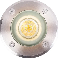 Clearance Nordlux Andor nedgravningsspot rund rustfrit stål