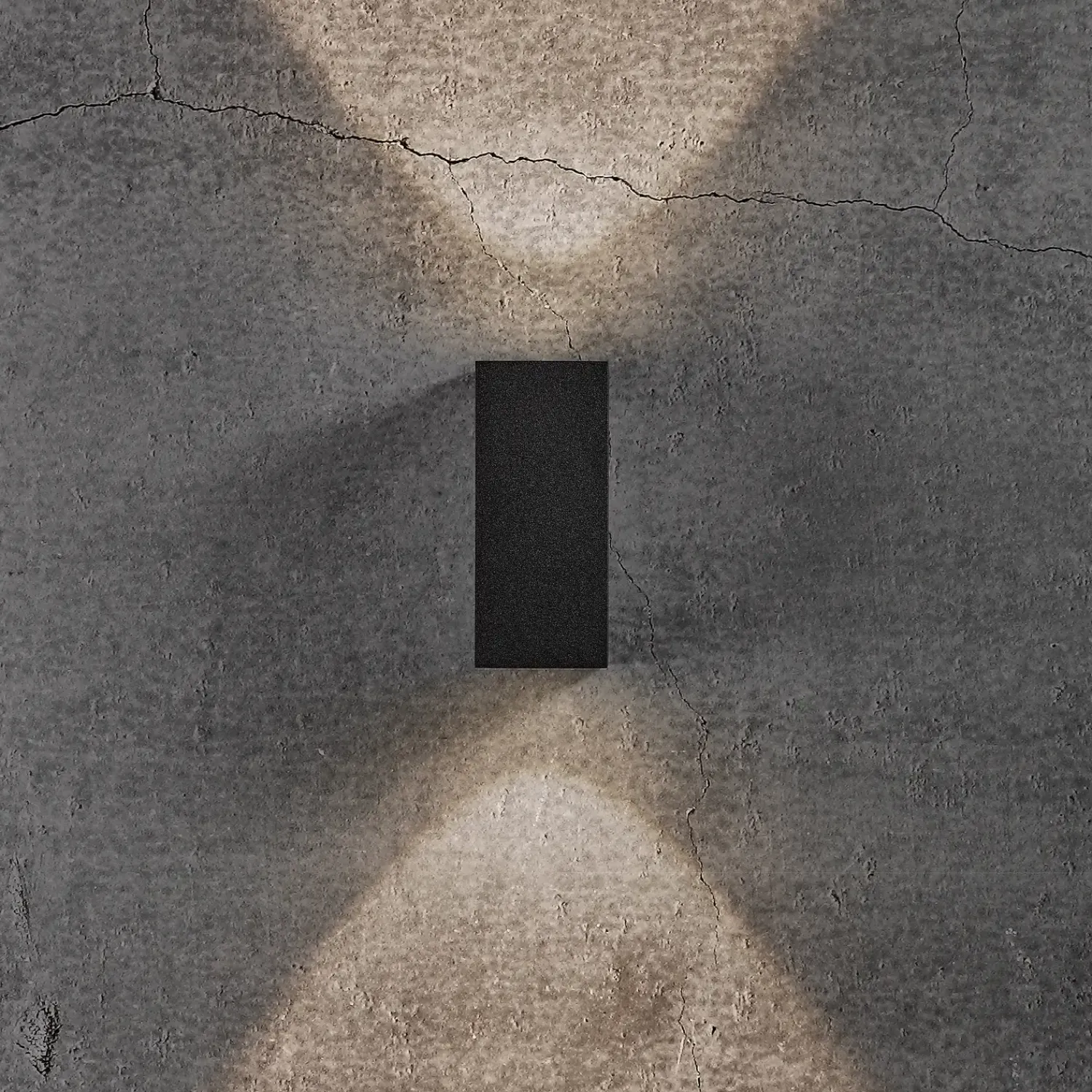 Hot Nordlux Asbol Kubi udendørs væglampe sort