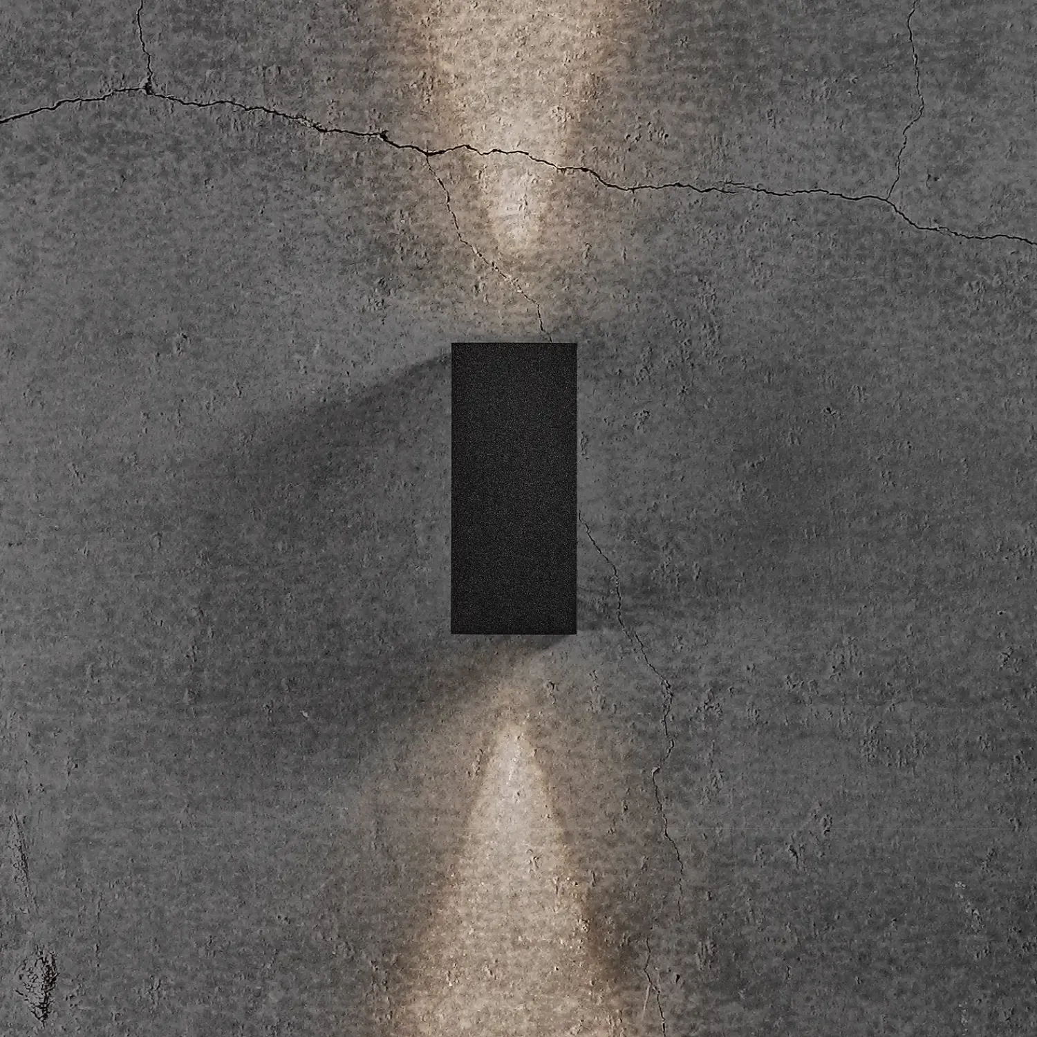 Hot Nordlux Asbol Kubi udendørs væglampe sort