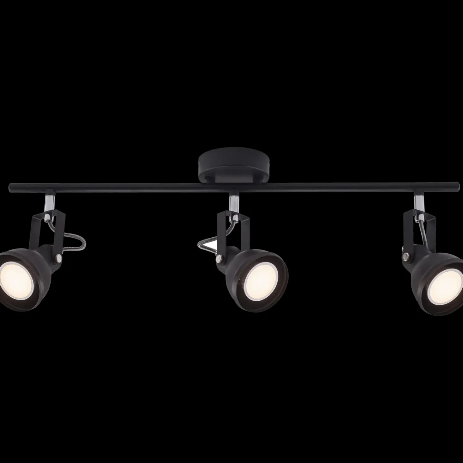 Discount Nordlux Aslak 3-spotlampe sort