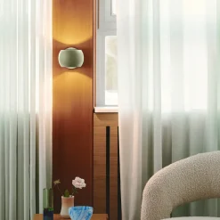 Væglamper^Nordlux Belir væglampe støvgrøn