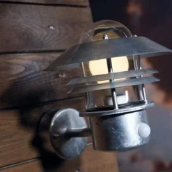 New Nordlux Blokhus Sensor udendørs væglampe galvaniseret