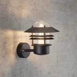 Nordlux Udendørs Væglamper^Blokhus udendørs væglampe sort