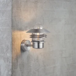 Sale Nordlux Blokhus udendørs væglampe galvaniseret